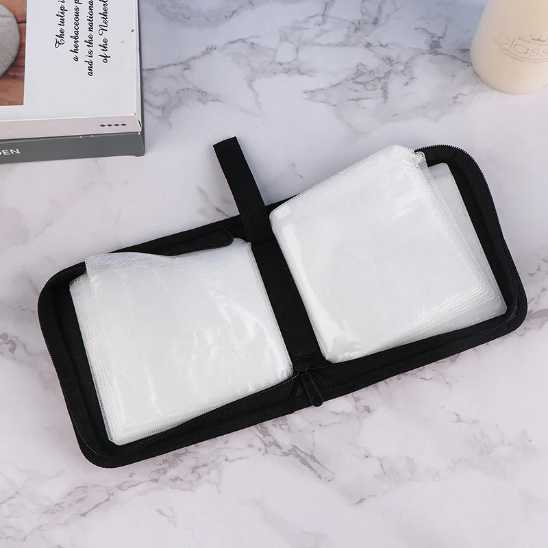 40 Tablets CD DVD Discs Storage Case CD/DVD Case CD Storage DVD Organizer Booklet Holder cd dvd storage bag cd dvd storage case 1Pc