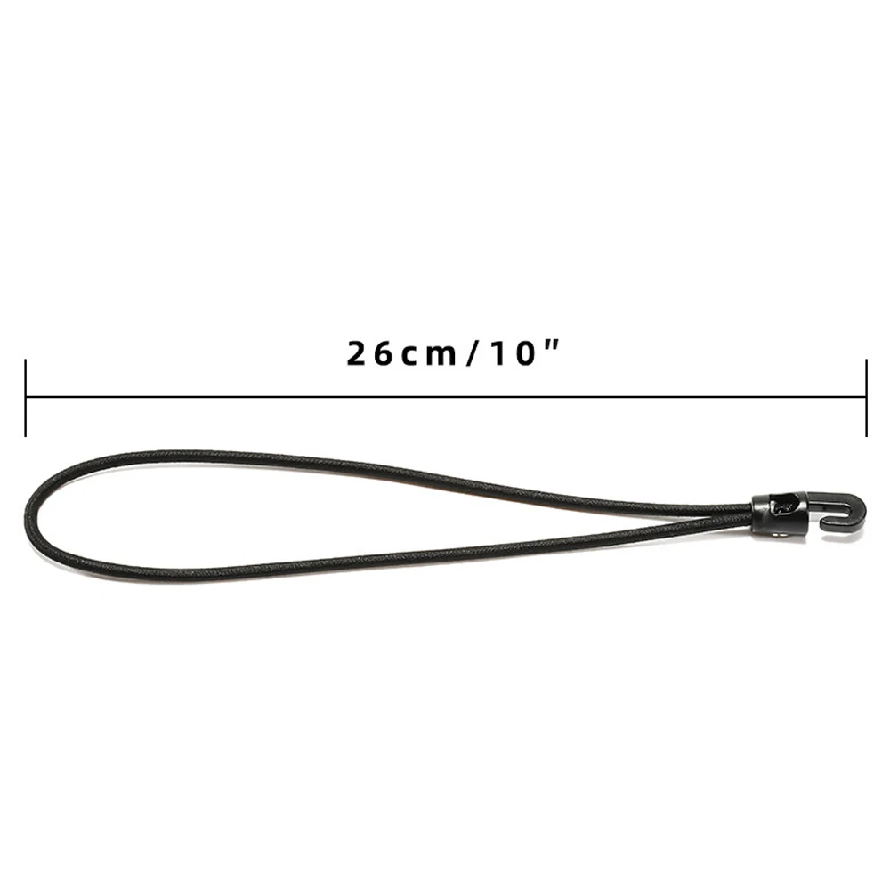Elastic Mini Luggage Rope Multi functional 4-12mm Bicycle Motorcycle Latex Binding Luggage Elastic Rope Camping Car Tether