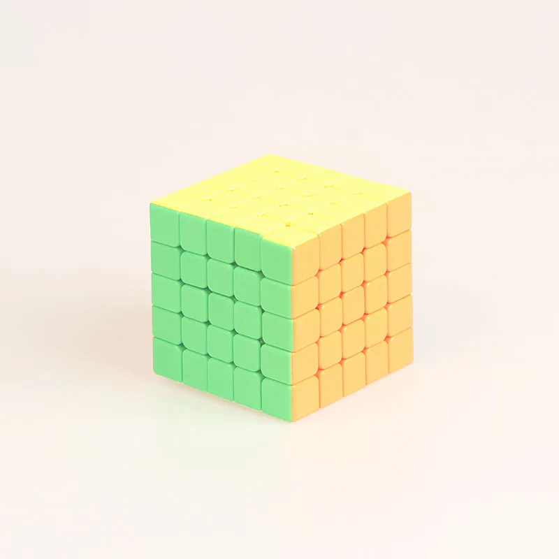 5x5x5 Cube Stickerless Stress Relief Puzzle Professional Education Smooth Speed cube Competition Children's Toy Gifts