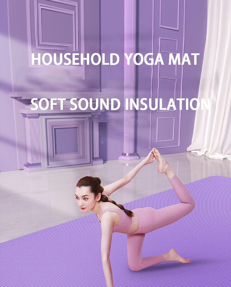Yoga Mat with A Thickness of 20mm Anti Slip Pilates Fitness Mat Environmentally Friendly Tear Resistant WOMEN'S Yoga Mat S0684e1de87824aeda156a946a8dfd525X