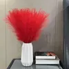 10PCS Artificial Pompous Grass Pompass Branches Fake Fluffy Stems Plants Vase Filler for Home Boho Decor Flower Arrangement 2