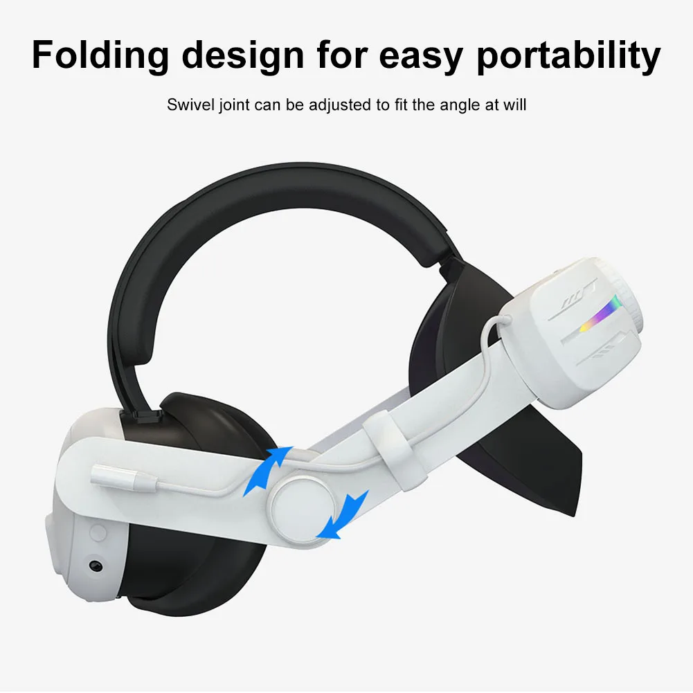 Head Strap for Meta Quest 3, Adjustable Comfortable Head Strap for Oculus  Quest 3, Enhanced Support and Lightweight Design VR Accessories for Meta