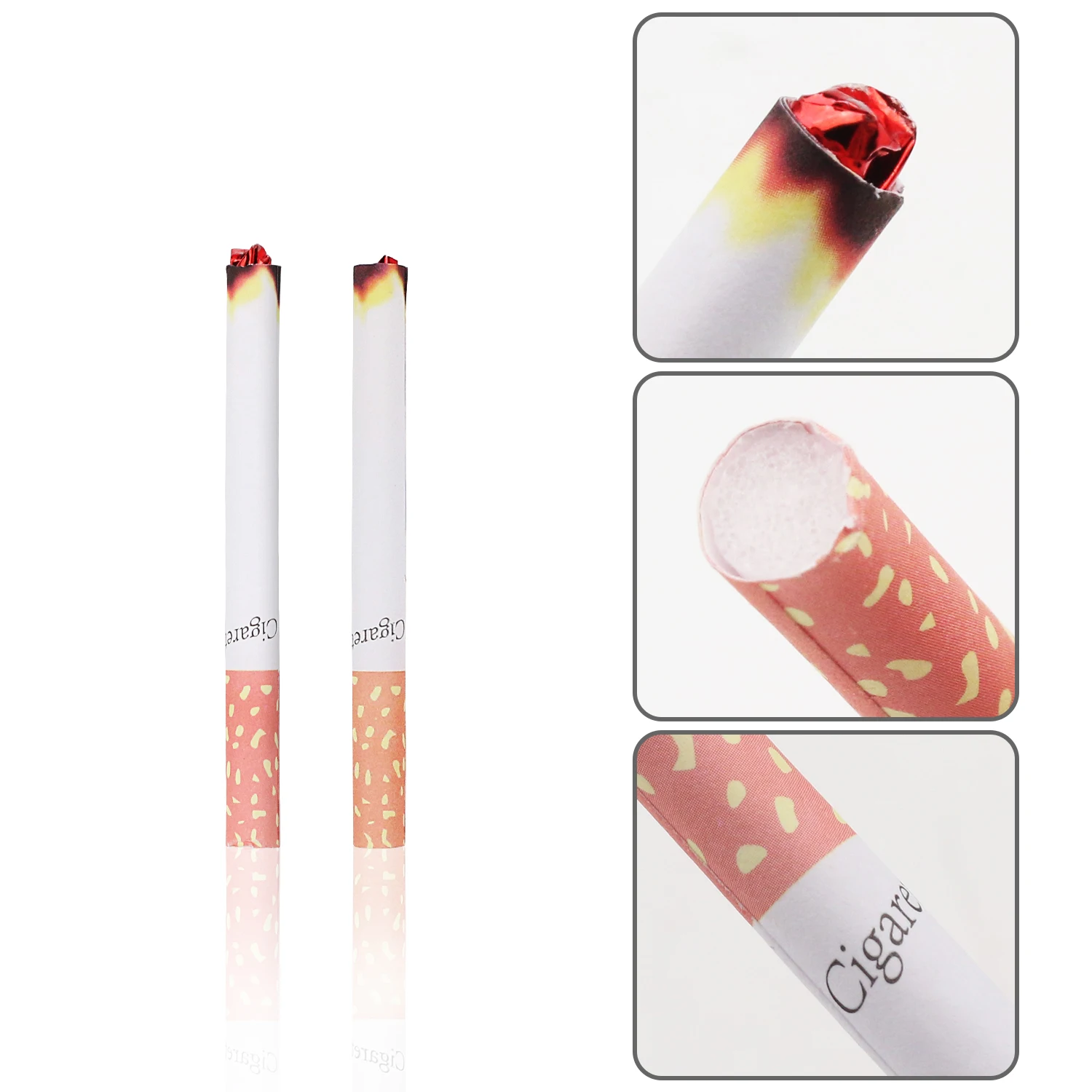 Prank Toys Funny Fake Cigarette Toys Entertainment Among Friends Containing Two Sets prank toys joke toys