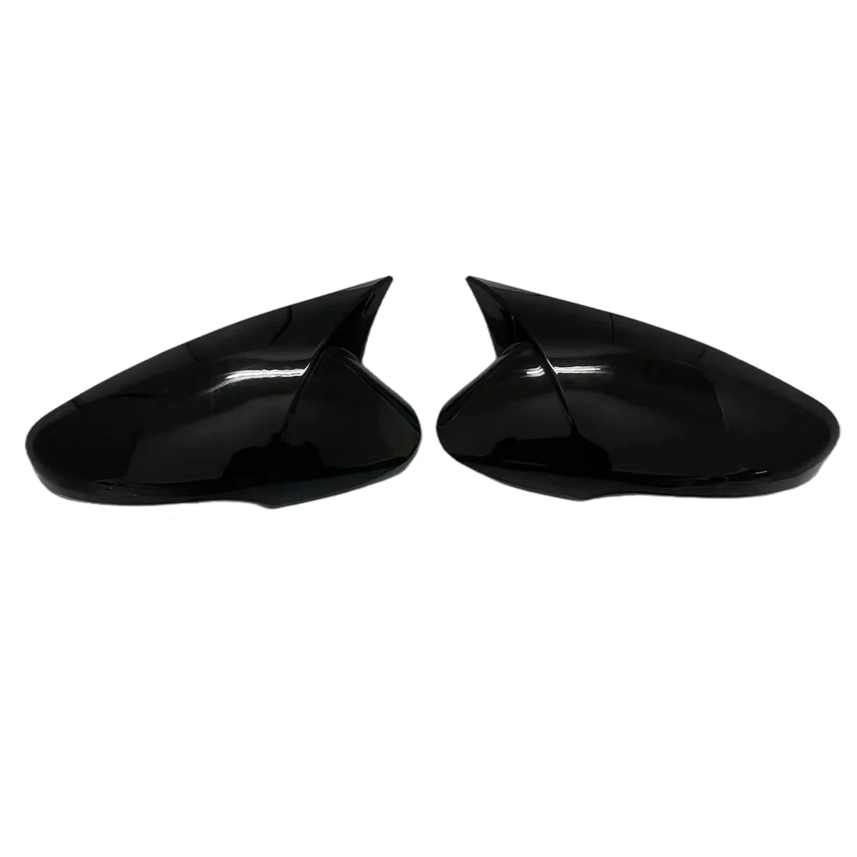 2X OX Horn Side Rearview Mirror Cover For Hyundai Accent (Solaris) 2010-2017 I30 2012-2016 W/Turning Signal Mirror Caps Body Kit