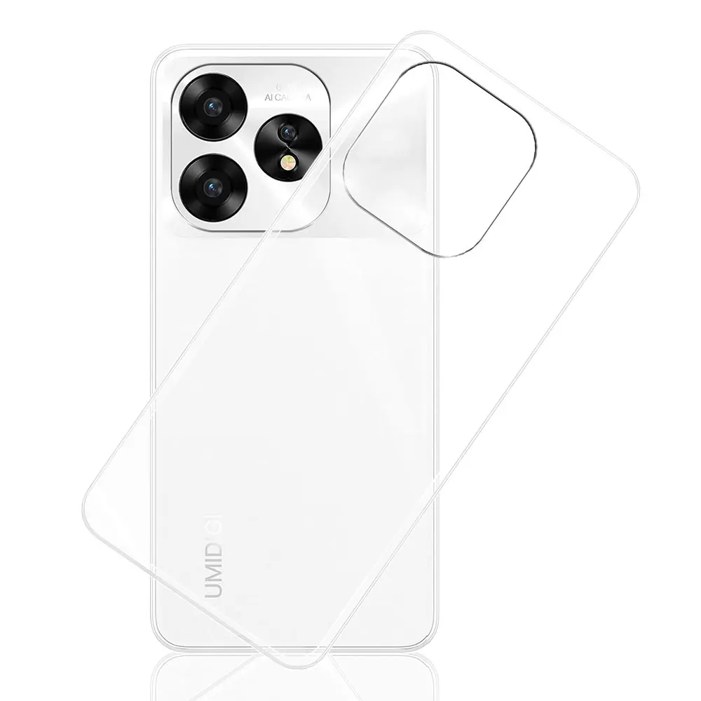 For UMIDIGI A15 Case Clear Soft Silicone Cover Phone Cases For UMIDIGI A15C Transparent Shockproof Coque For Umidigi A15 Fundas 4