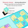 Sudoku Game 4 in 1 Magnetic Wooden Sudoku Game Book Preschool Early Learning Kids Educational Math Toy Puzzle Gift Sudoku 2