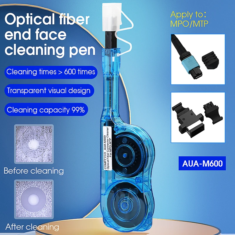 Fiber Optic Cleaning Pen MPO/MTP Connectors Cleaner Optical Fiber Cleaner Tools MPO Connector Cleaner