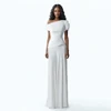 Chic Two Piece Sets For Women Diagonal Collar Short Sleeve Top High Waist Loose Pleated Wide Leg Pant Solid Set Female 1