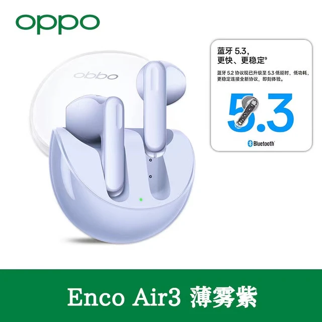 OPPO ENCO Air 3 TWS Earphone Wireless Bluetooth Earbuds AI Noise  Cancellation Wireless Headphone Bluetooth For OPPO Reno 8 Pro - AliExpress