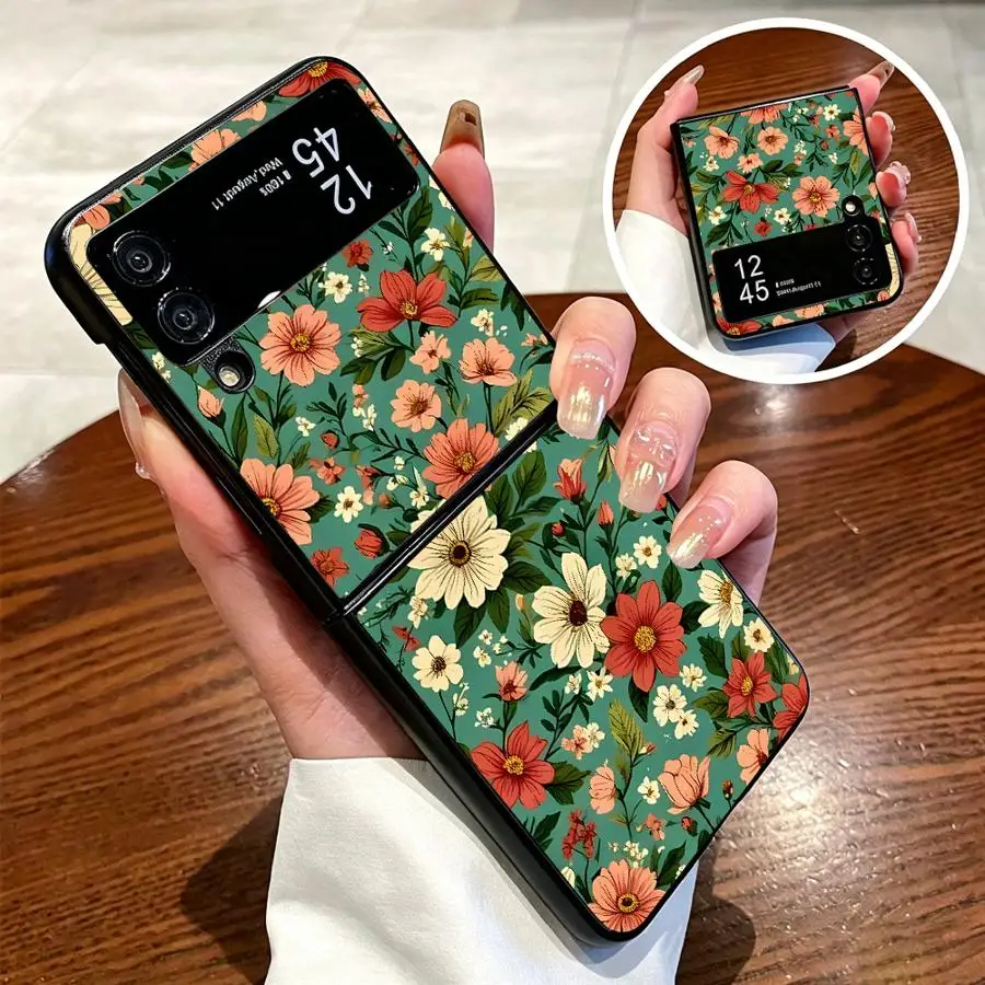 Colorful Flowers Phone Case Cover