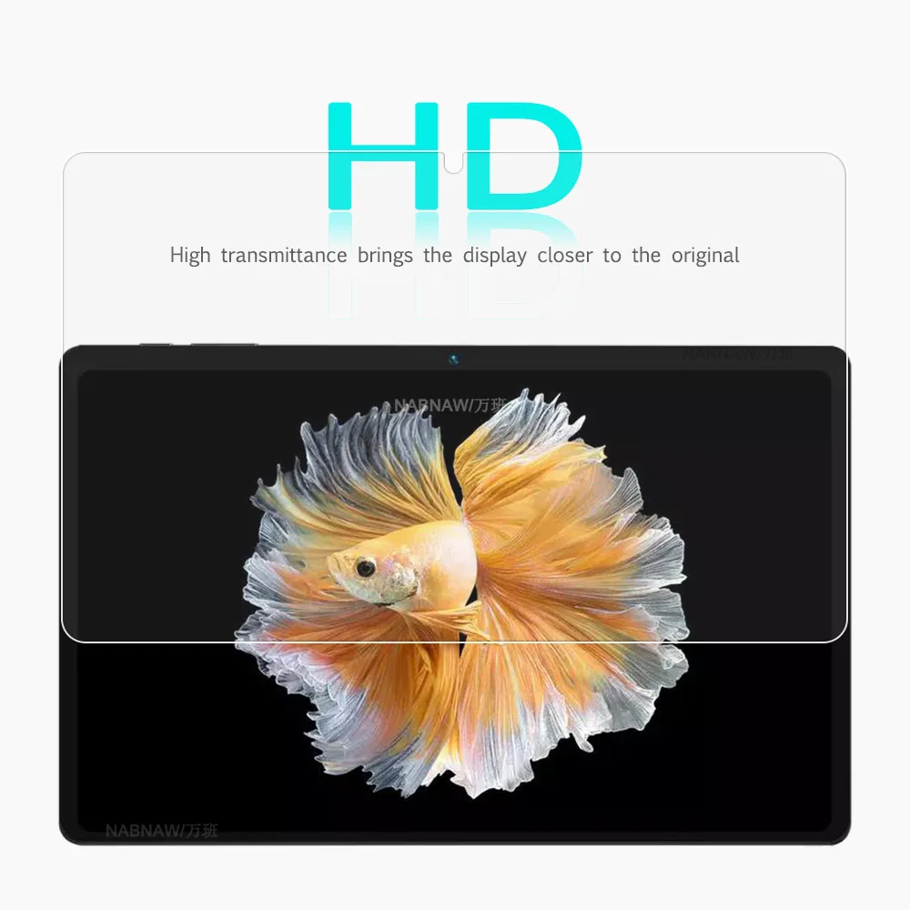 2 Pieces HD Hard Film Scratch Proof Tempered Glass Screen Protector For BMAX MaxPad I10 Pro 10.1-inch Display 4