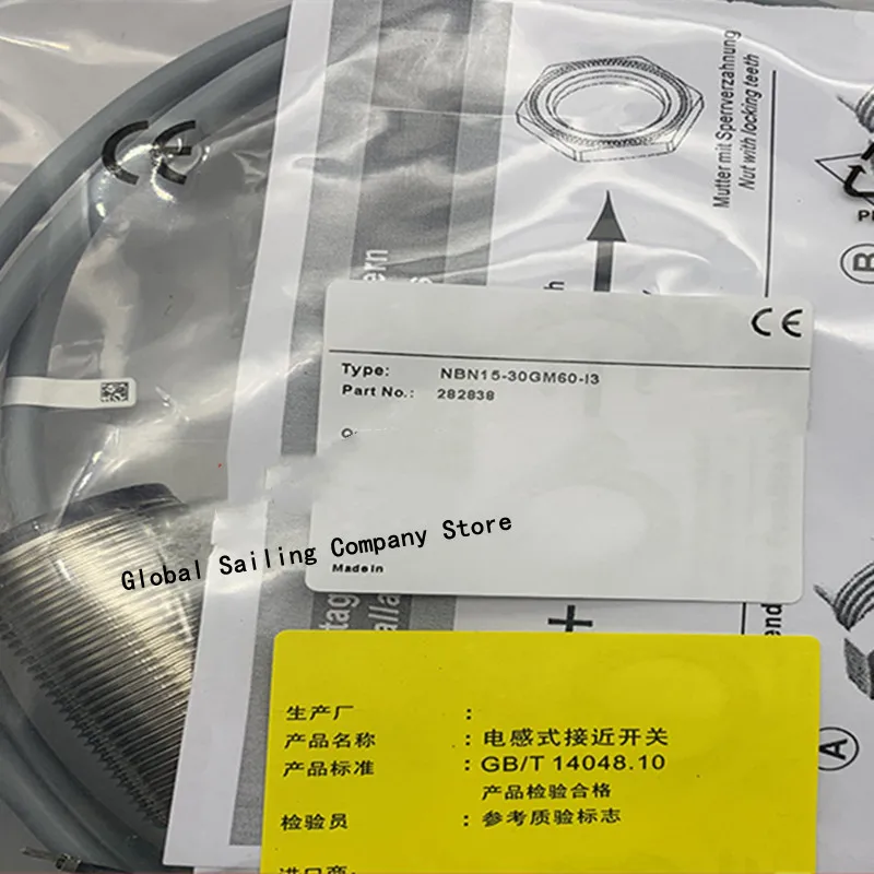 

2pcs New Proximity switch NBN15-30GM60-I3 NBN15-30GM60-I3-5M