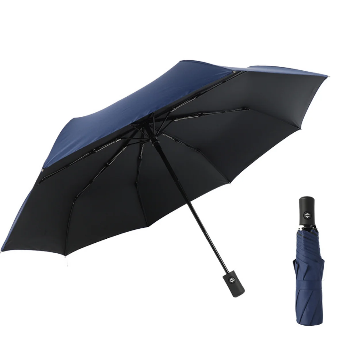 Fashion Large Travel Umbrella, Heavy Duty Windproof Waterproof Umbrella, Fully Automatic Open And Close Golf Umbrella, UPF50+ UV 3