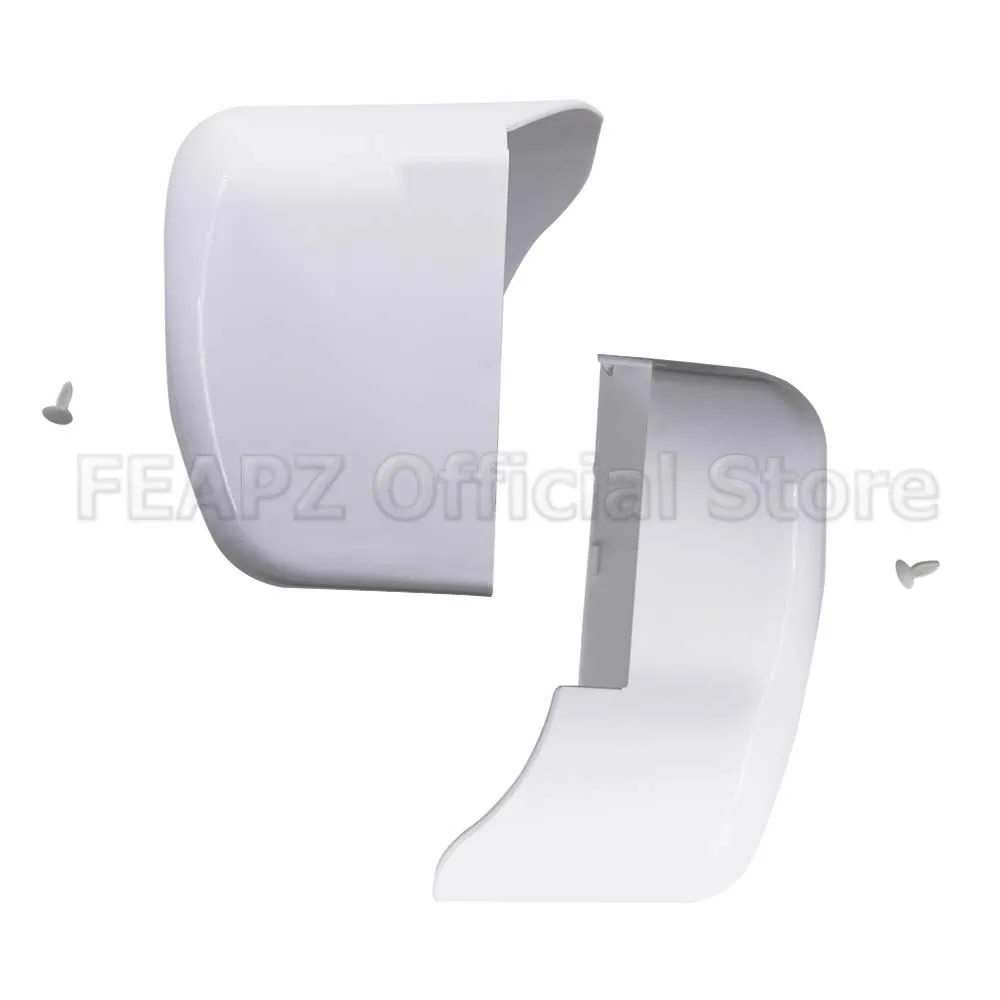 RV Awning FOR Fiamma F45i Left or Right Hand End Cap Outer Polar White Motorhome &lrm;98655-014 04274-01C