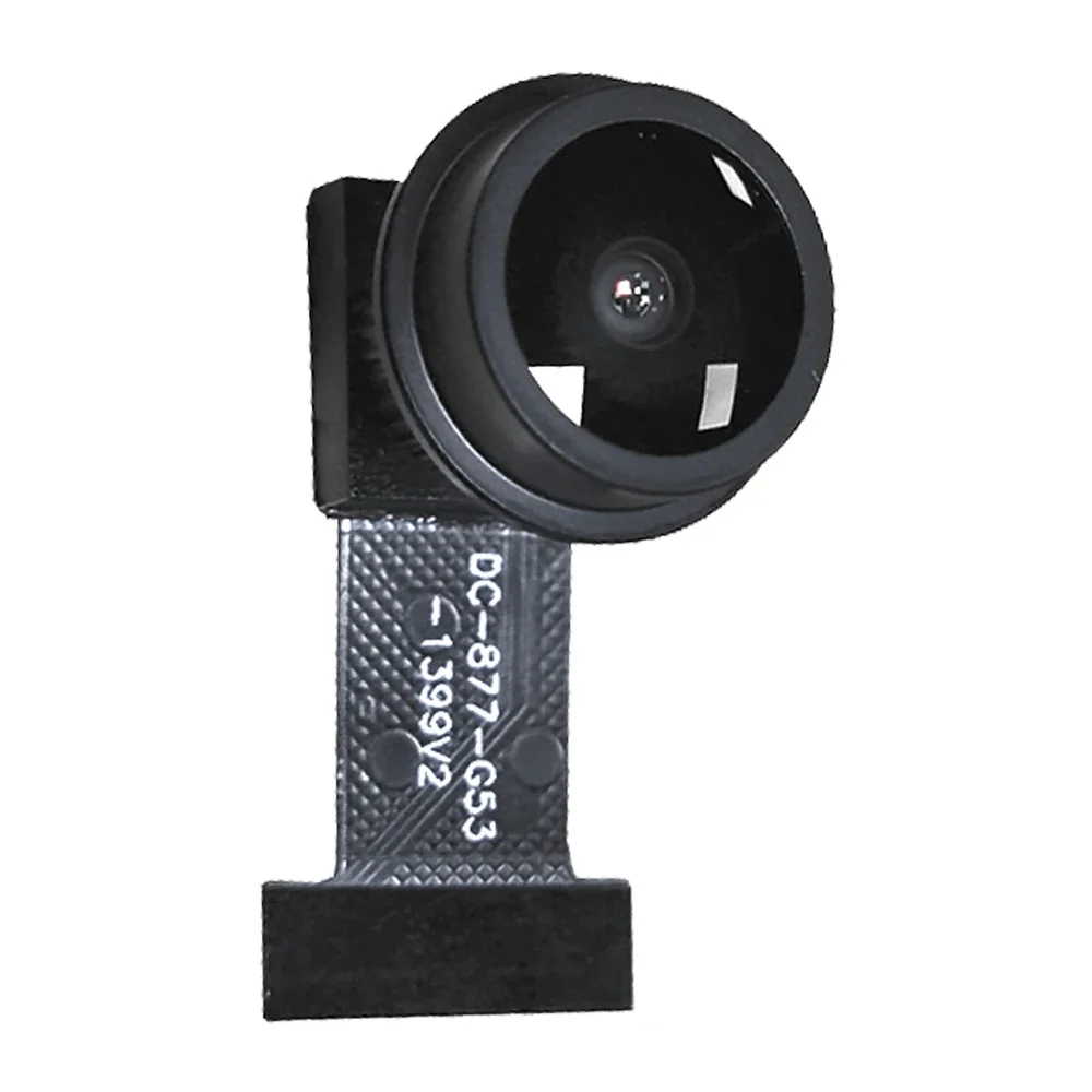 Module caméra GC2053 1080P HD 2MP installé dans un boîtier, câble ruban connecté, prêt à l'emploi.