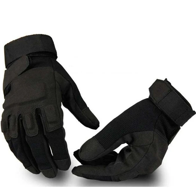 Hot Sale Man Tactical Gloves Polyester Fiber Protect Outdoors Gloves Mountaineering Wear Non-Slip Mittens Warm Winter