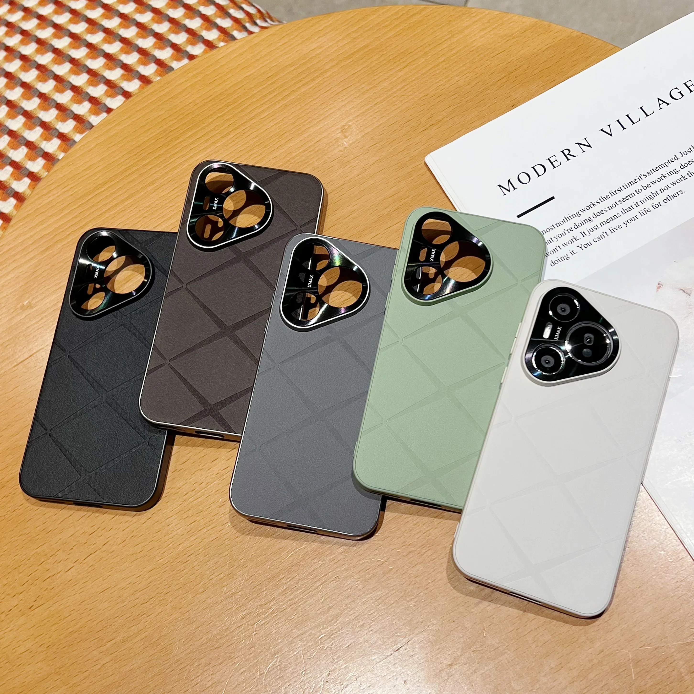 MAKAVO Funda Para Google Pixel 8 Pro, Parte Trasera Dura