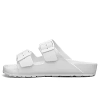 Men's casual buckle flat heel cover wearing one size slippers, beach slippers - Image 4