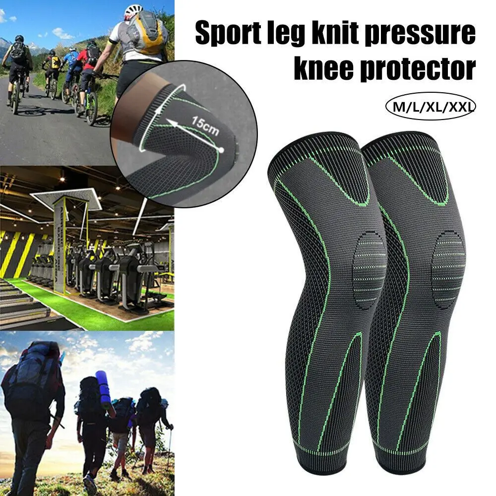 

Breathable Sport Knee Pads Fashion Elastic Running Legs Sleeve Gym Arthritis Relief Leg Protectors