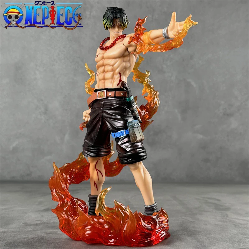 

New 25.5cm One Piece Anime Peripheral Hand Model Toy Fingertips Ace And Pvc Material Collectible Ornaments As Gifts For Friends