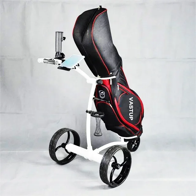 Hot selling aluminium alloy Electric Golf Trolley with down brake