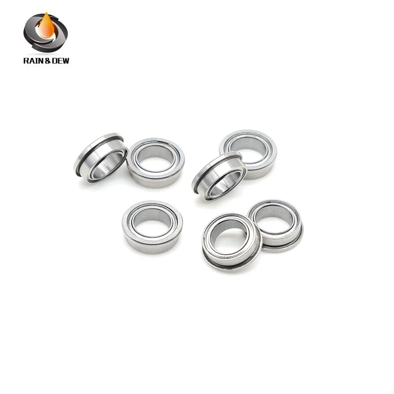 10PCS FR168ZZ 6.35x9.525x3.175mm 고품질 ABEC-7 미니 플랜지 볼 베어링 FR144ZZ FR2-5ZZ FR156ZZ FR166ZZ FR188ZZ FR8ZZ