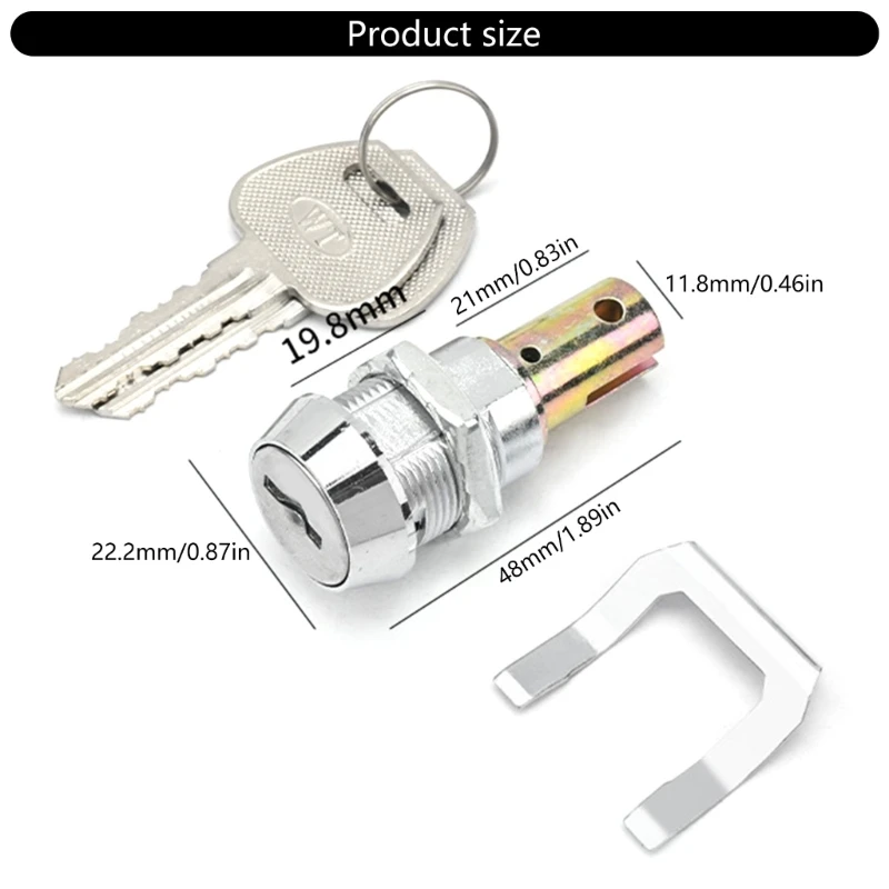 Cabinet Insert Linkage Tool Box Lock Replacement Portable File Cabinet Lock