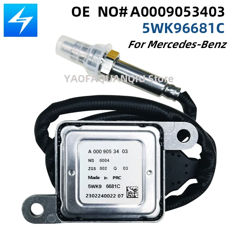 

Nitrogen Oxide NOx Sensor 5WK96681C A0009053403 for Mercedes Benz W212 W222 C218 X218 A207 C207