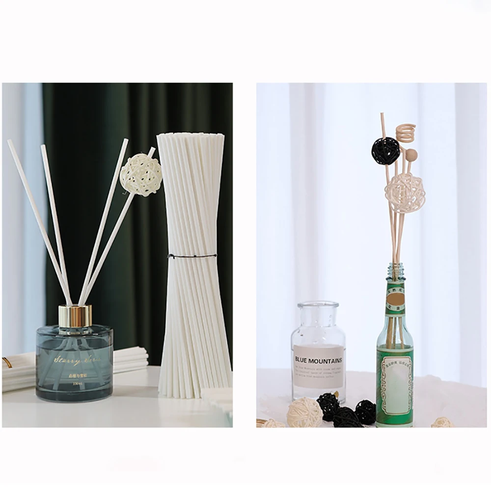 Description Picture 3 of item50/10pc Wood Essential Oil Perfume Diffuser Stick Rattan Reed Diffuser Supplies Birthday Party Home Office Decor DIY Accessories