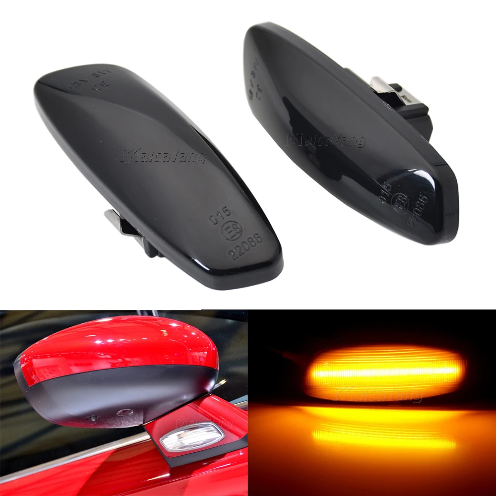 Ǫ�� 207 308 3008 5008 RCZ ��Ʈ�ο� C4 C3 DS3 DS4 6325G5 2pcs LED ���� ���� ���̵� ��Ŀ ��ȣ ǥ�� ��