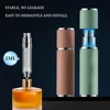 5ml Magnetic Mini Bottom Filling Perfume Spray Bottles Cosmetic Refillable Spray Atomizer Portable Liquid Container Bottle 1pcs