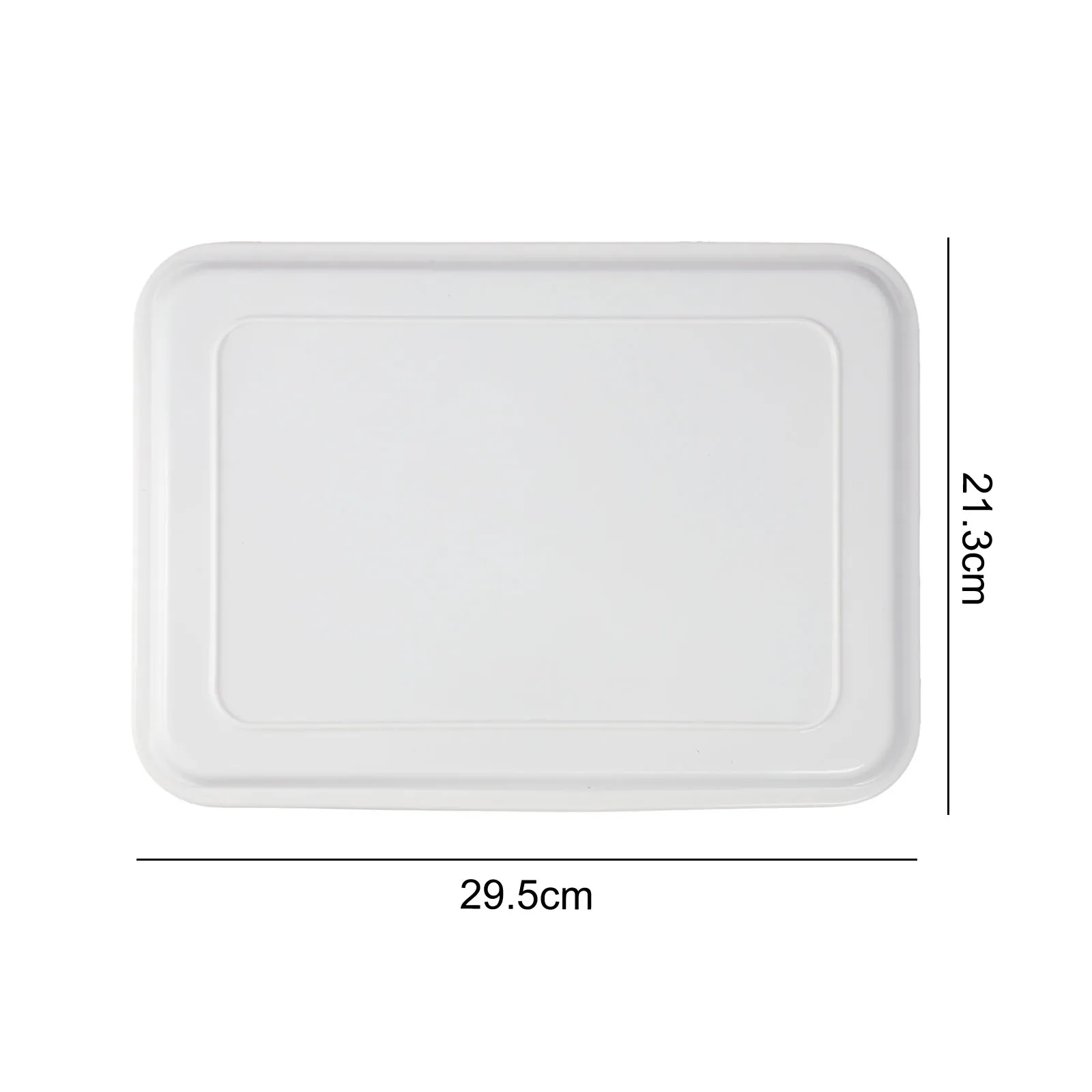 Rectangular Tray Food Serving Tray For tableware smooth/tasteless/resistant to falling Rectangular Serving Tray Kitchenware 6