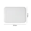 Rectangular Tray Food Serving Tray For tableware smooth/tasteless/resistant to falling Rectangular Serving Tray Kitchenware 6
