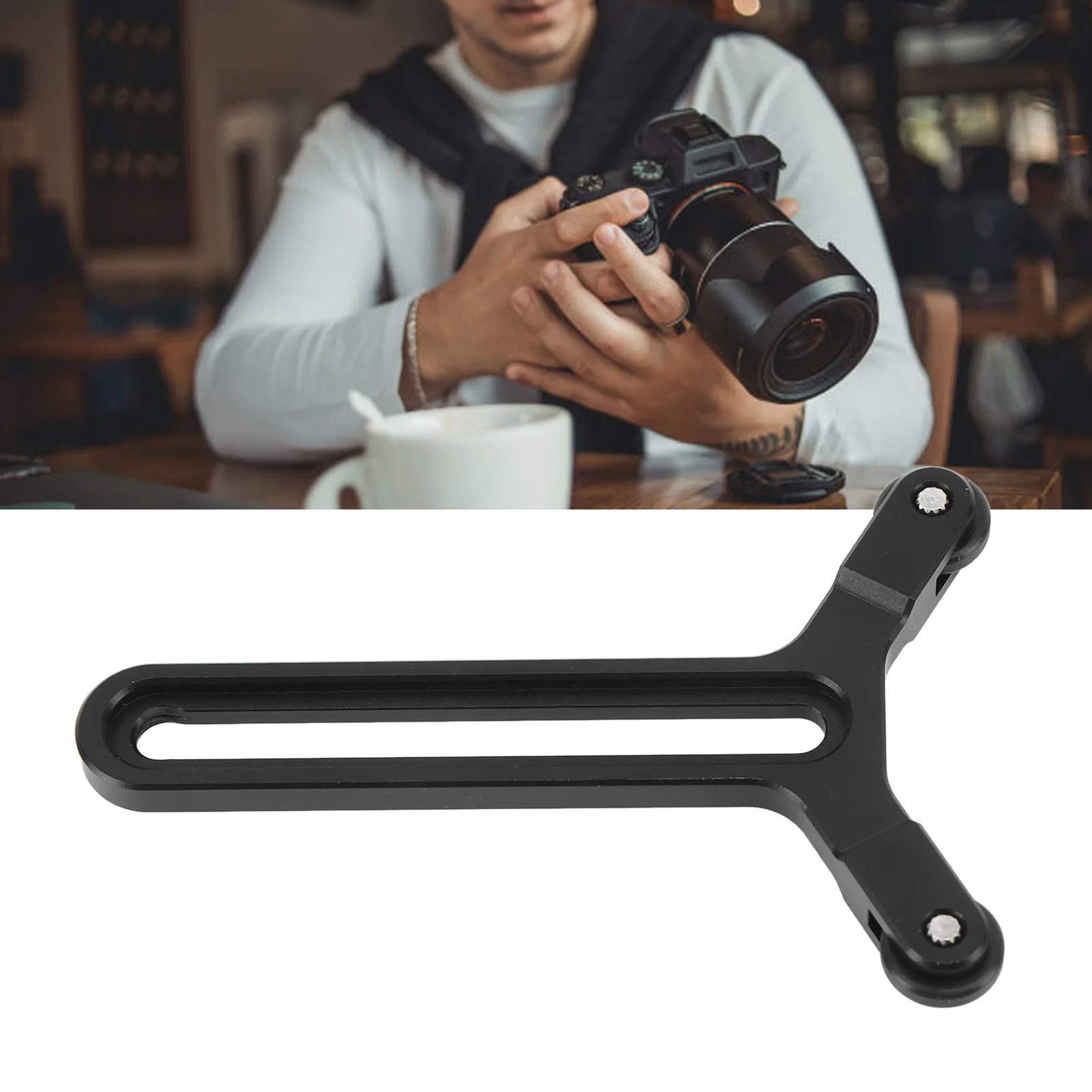 Lens Support Frame Y Bracket Double Wheels Lens Support System For DJI Ronin S SC