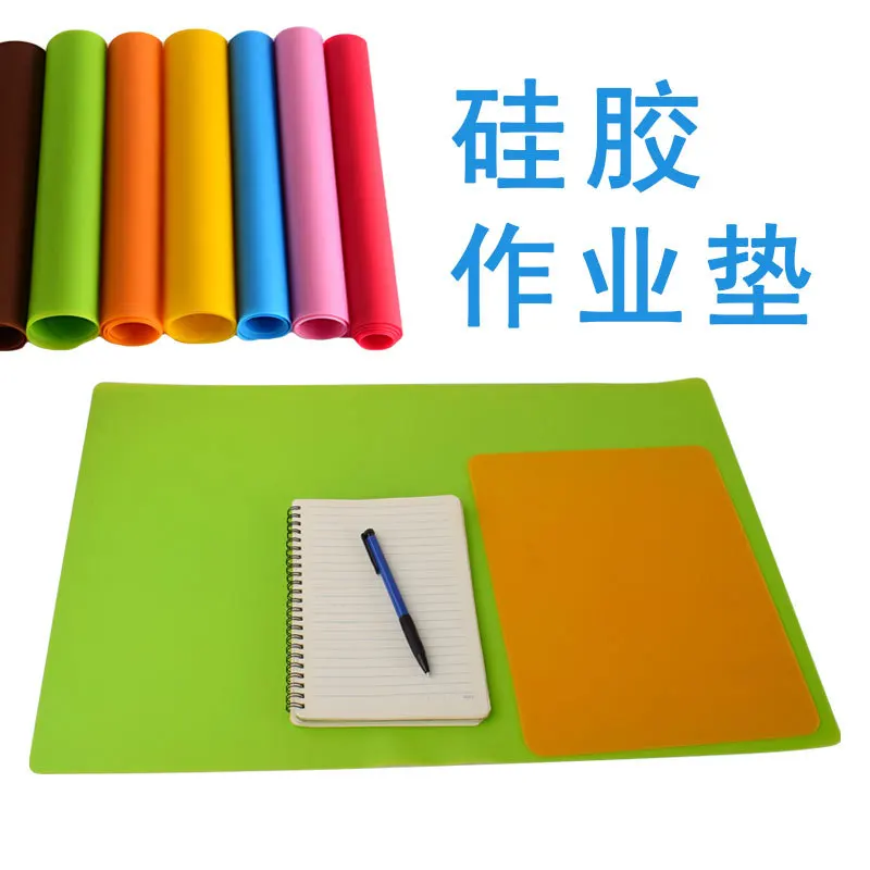 

Silicone Desk Mat, Student Desk, Painting Mat, Calligraphy Mat, Notebook Laptop Desk Mat, Silicone Writing Cushion