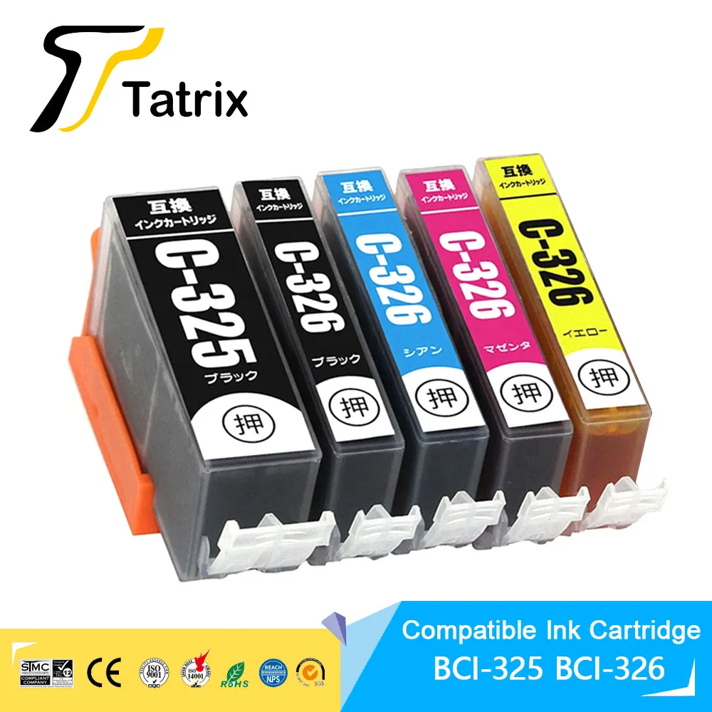 

Tatrix BCI-320 BCI 320 321 BCI-321 BCI320 BCI321 Premium Color Compatible Ink Jet Cartridge for Canon PIXUS IP3600/IP4600/IP4700