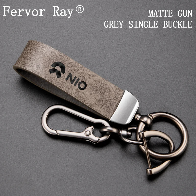 

Alloy Metal Car Styling Emblem Key Chains Rings Keyring For Wei Lai NIO ES6 ES8 EC6 ET7 Anti-Lost Keychain Auto Accessories