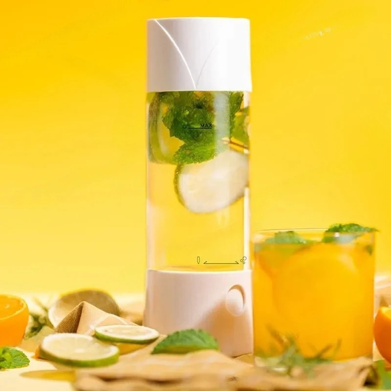 500ML 휴대용 소다 메이커 - 가정 및 상업용 탄산수 제조기, 다기능 음료 카보네이터