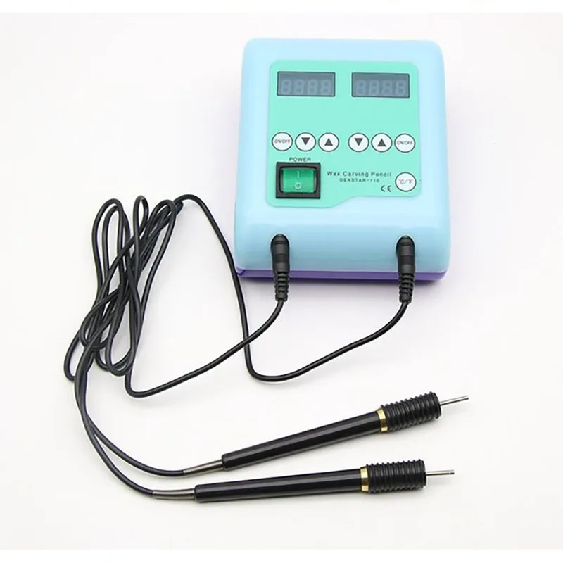 Dental Lab Electric Wax Carving Knife Double Pen Waxer Machine with 6
