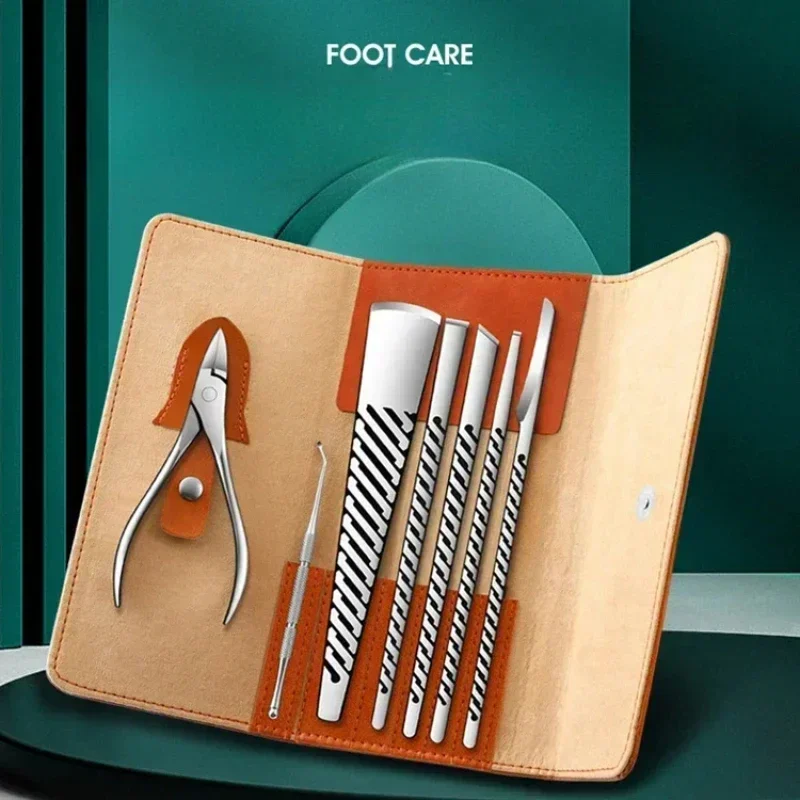 Manicure Pedicure Tools 1PC Pedicure Set High Manganese Steel Foot Care Tools Ingrown Nail Knife Dead Skin Callus Removal Scraper Podiatry Manicure