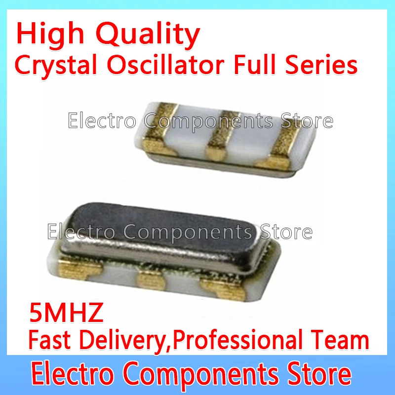 5PCS/Lot SMD Ceramic Resonators CSTCR 3Pin Ceramic Crystal Oscillator 5Mhz 5.000M 3P CSTCR5M 2*4 4520 CSTCR5M00G55B-RO