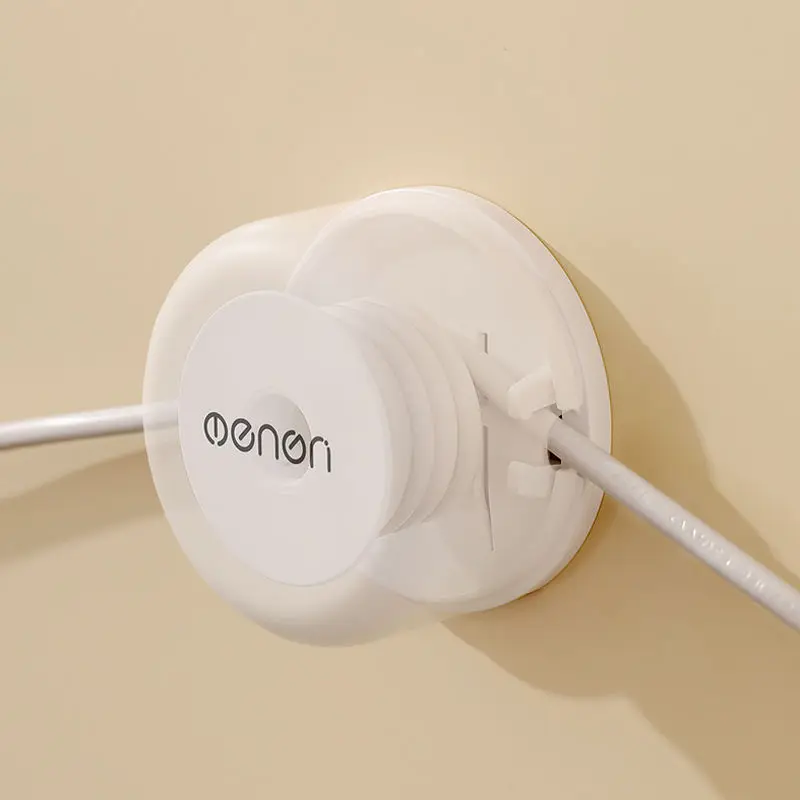 Kitchen Appliances Plug Cable Winder Cable Organizer Wall Mounted Rotating Data Organizer Charging Winder cable organizer