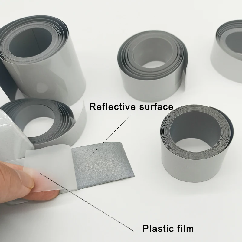 Reflective Strip Sticker Heat Transfer Film DIY Clothing Bag Tape 3 meters long