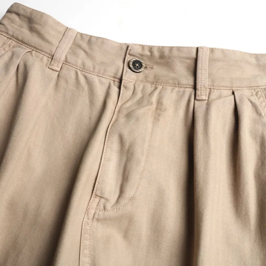 Jenny&Dave Heavy Work Pocket Loose Straight Casual Trousers American Style Retro Worn-Out Cotton Cargo Pants Men XXL XXXL