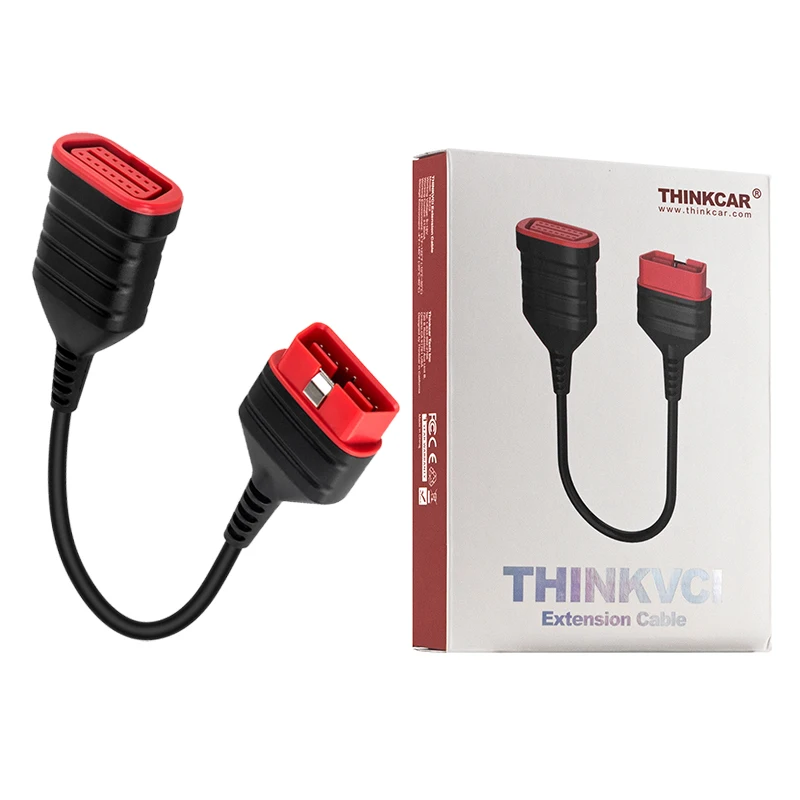 THINKCAR Thinkvci Extension Cable 60CM Car Diagnostic OBD2