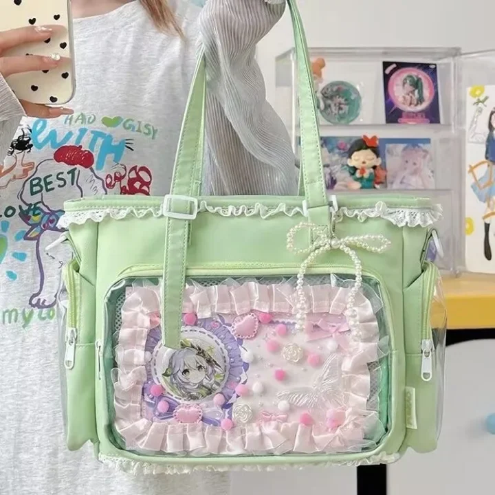 Ballet Girl Large Appetite Itabag Japanese Two-Dimension Single Shoulder Crossbody Bag Gift For Friends Women'S Handbag S0687fafbb47b4889805dfe45adbcf5ddt
