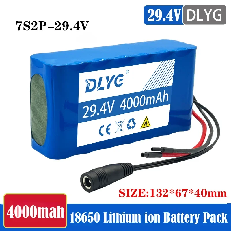 

24V 4Ah 7s 6s 2P 18650 Battery Li-ion Battery 29.4v 4000mAh Electric Bicycle Moped /electric/lithium Ion Battery Pack BMS