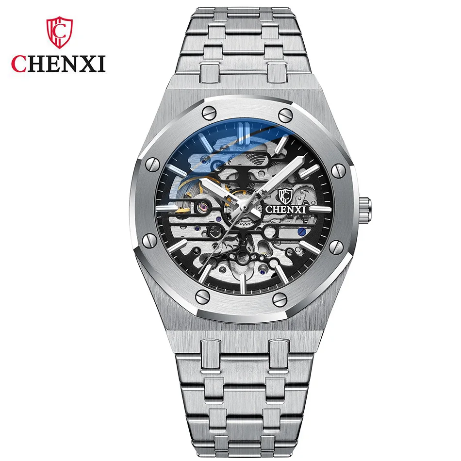 Reloj LIGE De Lujo Para Hombre, Reloj De Pulsera De Cuarzo De Acero Inoxidable Para Negocios, Reloj Luminosos Ristent Al Agua, Reloj De Regalo Para Hombre + Caja - AliExprs