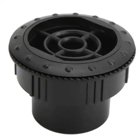 Air Vent Deflector Black Roof AC Outlet Vent Round for RV Boat Bus Car