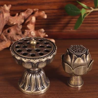 Brass Incense Burner,Metal Aromatherapy Holder,Unscented,Ideal For Yoga Meditation,Bedroom Ambiance,Home Decor - Image 4